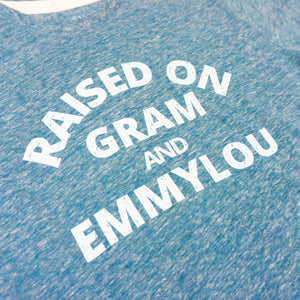 YOUTH RAISED ON GRAM AND EMMYLOU T-SHIRT