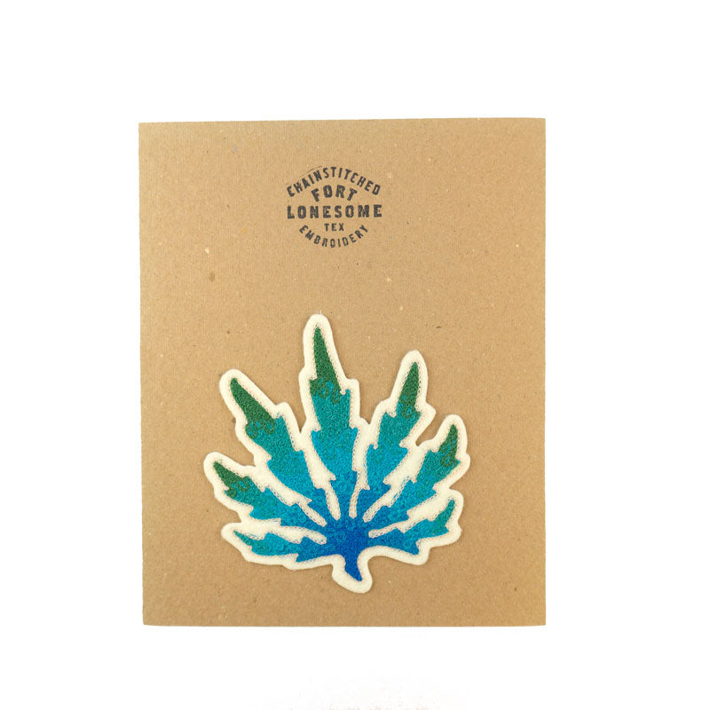 JENNY LEWIS WEED EMBROIDERED PATCH
