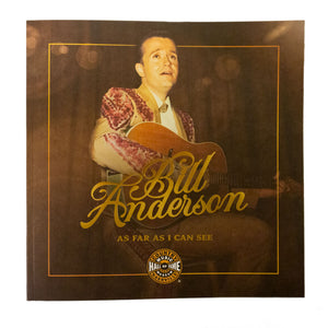BILL ANDERSON: AS FAR AS I CAN SEE EXHIBIT BOOK