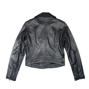 ABLE MAHA BLACK LEATHER JACKET