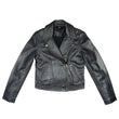 Load image into Gallery viewer, ABLE MAHA BLACK LEATHER JACKET
