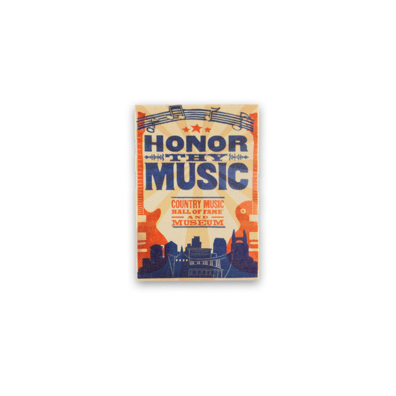 Honor Thy Music Canvas Magnet