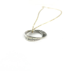 Will the Circle Be Unbroken Sterling Silver Necklace