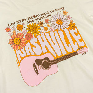 FLOWER GUITAR T-SHIRT