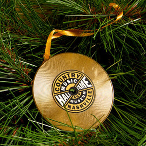 Gold Record Ornament