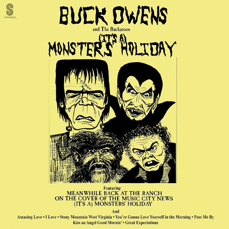 BUCK OWENS: (IT'S A) MONSTERS' HOLIDAY VINYL LP