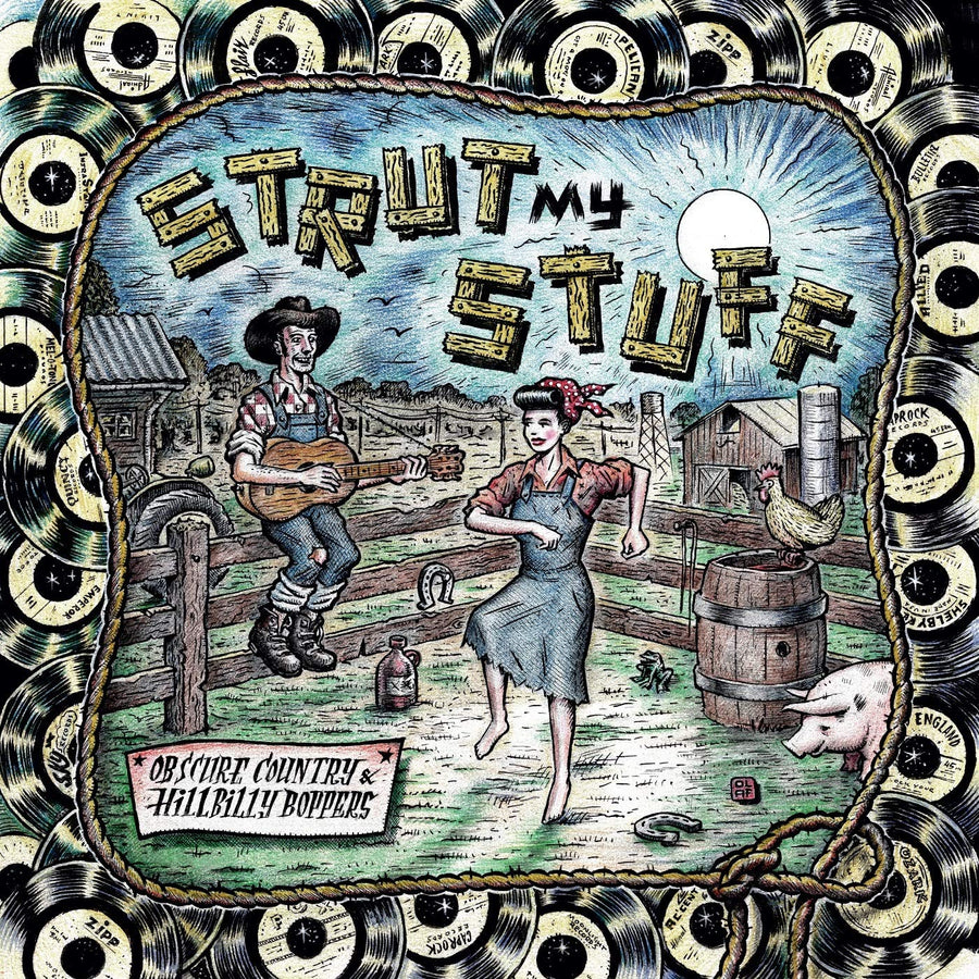 STRUT MY STUFF: OBSCURE COUNTRY & HILLBILLY BOPPERS VINYL LP