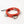 Load image into Gallery viewer, Red Tambourine Ornament
