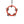 Red Tambourine Ornament