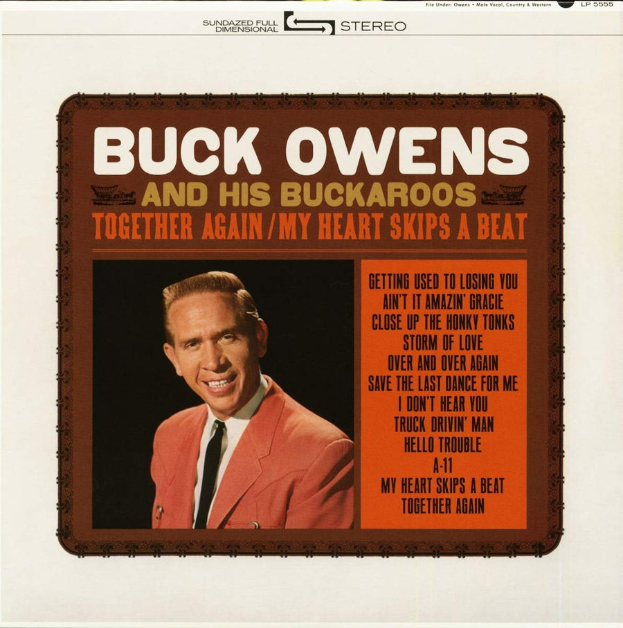 BUCK OWENS: TOGETHER AGAIN/ MY HEART SKIPS A BEAT VINYL LP